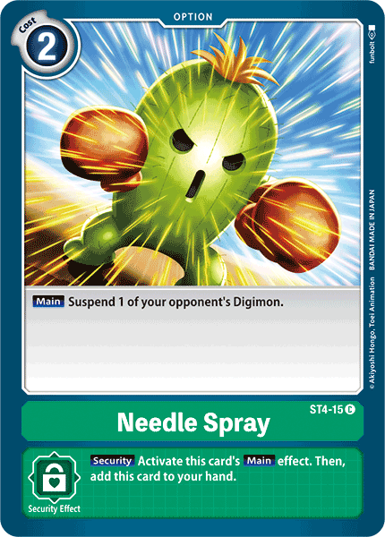 Needle Spray - Digimon