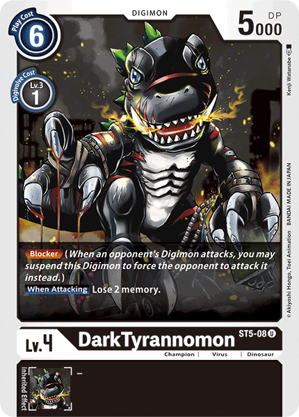 DarkTyrannomon - Digimon