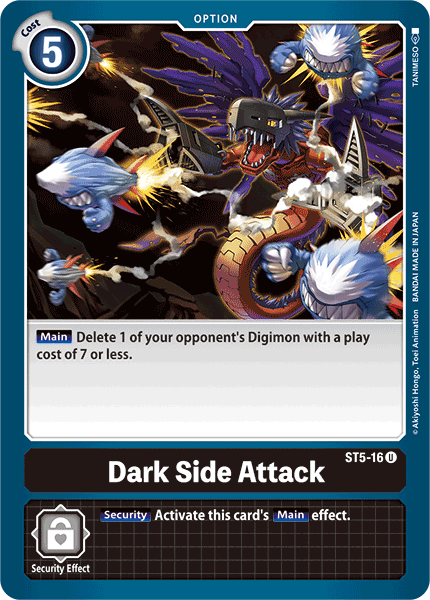Dark Side Attack - Digimon