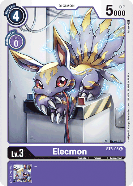 Elecmon - Digimon