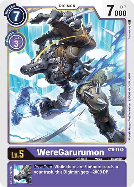 WereGarurumon - Digimon