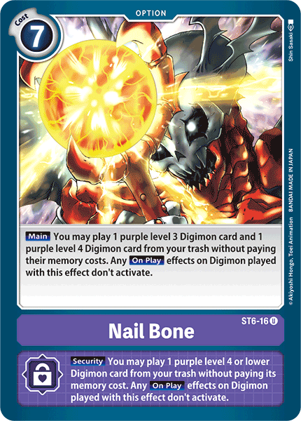 Nail Bone - Digimon