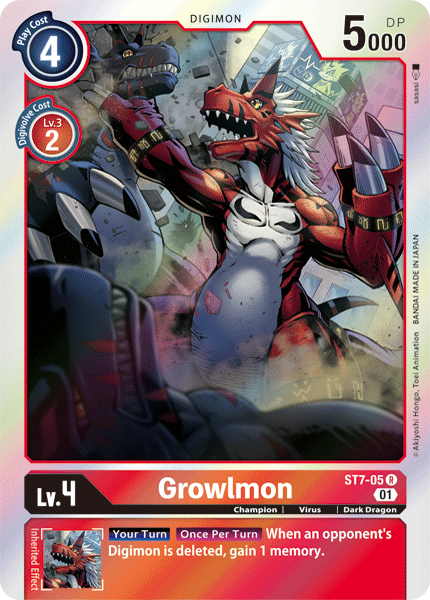 Growlmon - Digimon