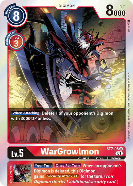 WarGrowlmon - Digimon