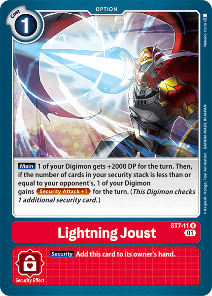 Lightning Joust - Digimon