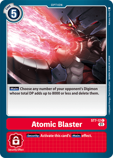 Atomic Blaster - Digimon